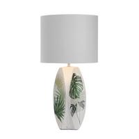 Svjetiljka Stolna 41-79978 - bijela, Konvencionalno, tekstil/keramika (30/30/59cm)