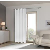 ZASŁONA NA PRZELOTKACH CLARA - biały, Konventionell, tkanina (140/255cm) - Bio:Vio