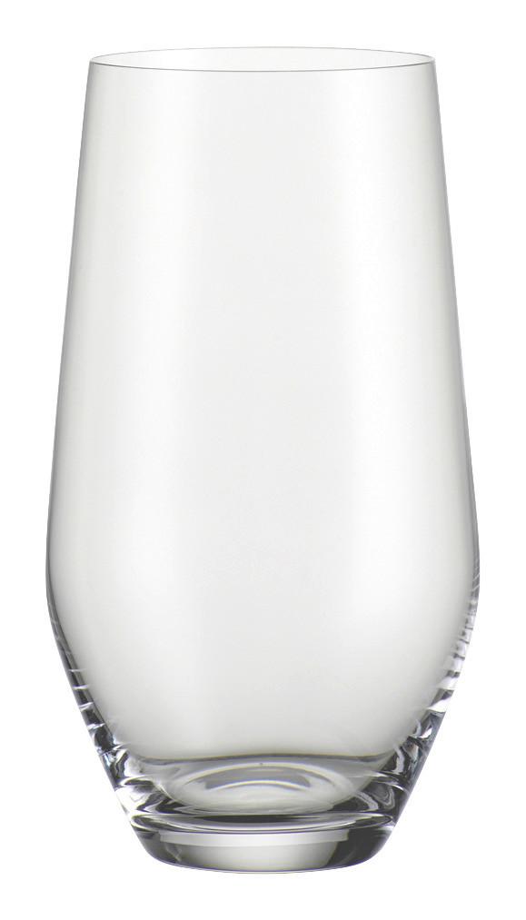 Longdrinkglas Norma ca. 420ml - Klar, Modern, Glas (0,42l) - Bohemia