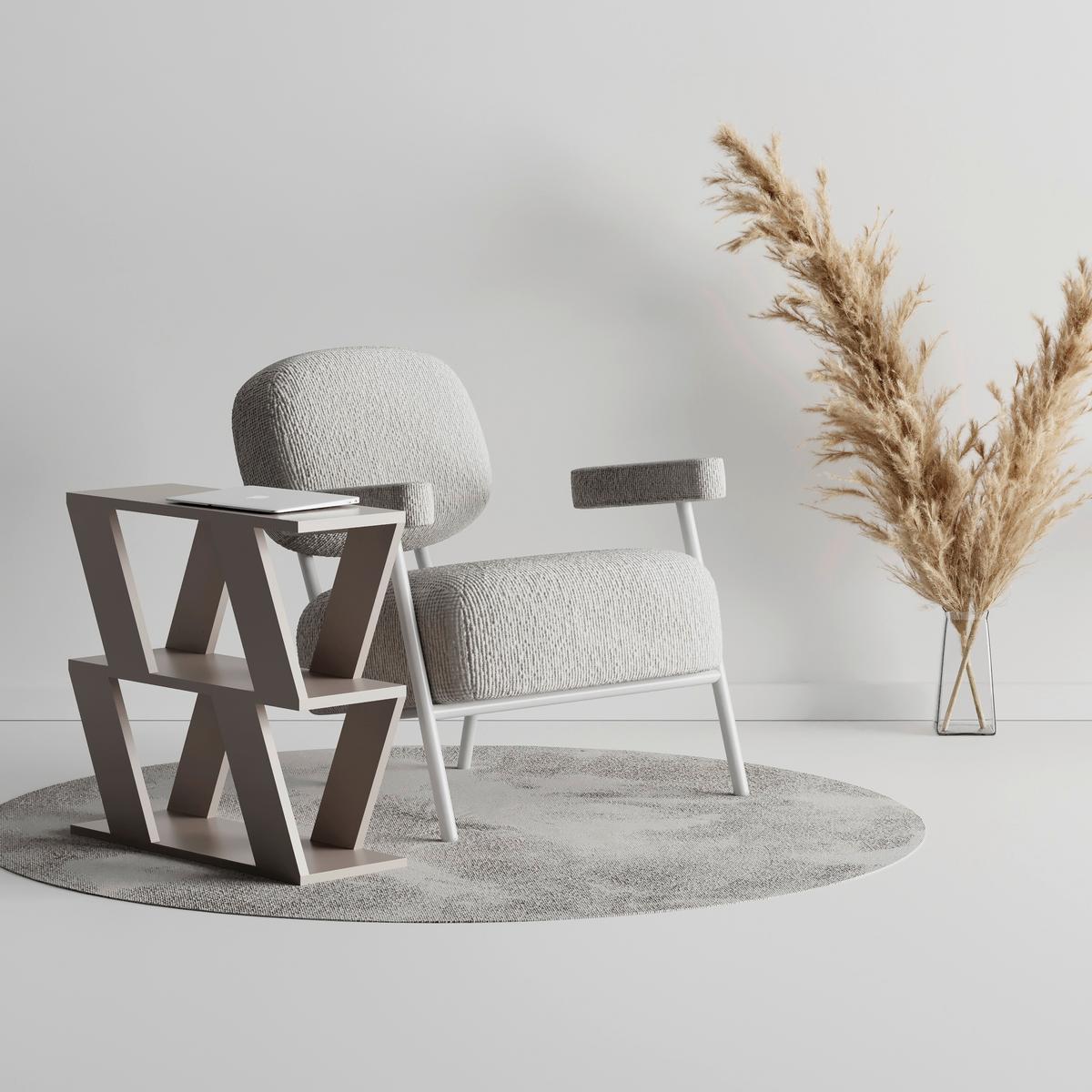 Mizica Lazena - bež, Design, leseni material (60/56/22cm) - Livetastic