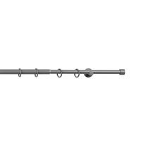 DRĄŻEK OKRĄGŁY - ZESTAW COSY - ciemnoszary, Basics, metal (120-210cm) - Homeware