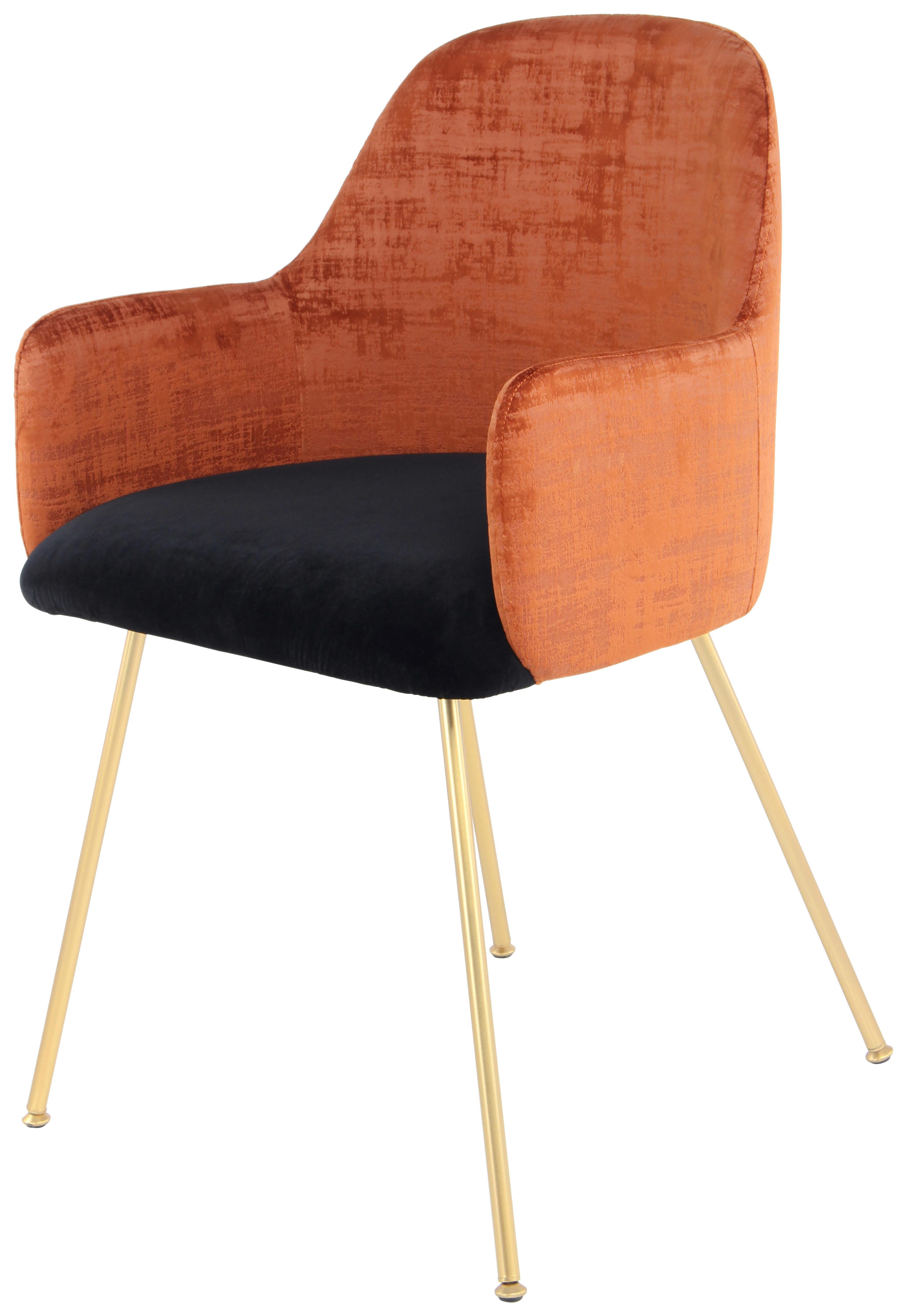 Karosszék Richard 525 - aranyszínű, Design, műanyag/fa (53cm) - Kayoom
