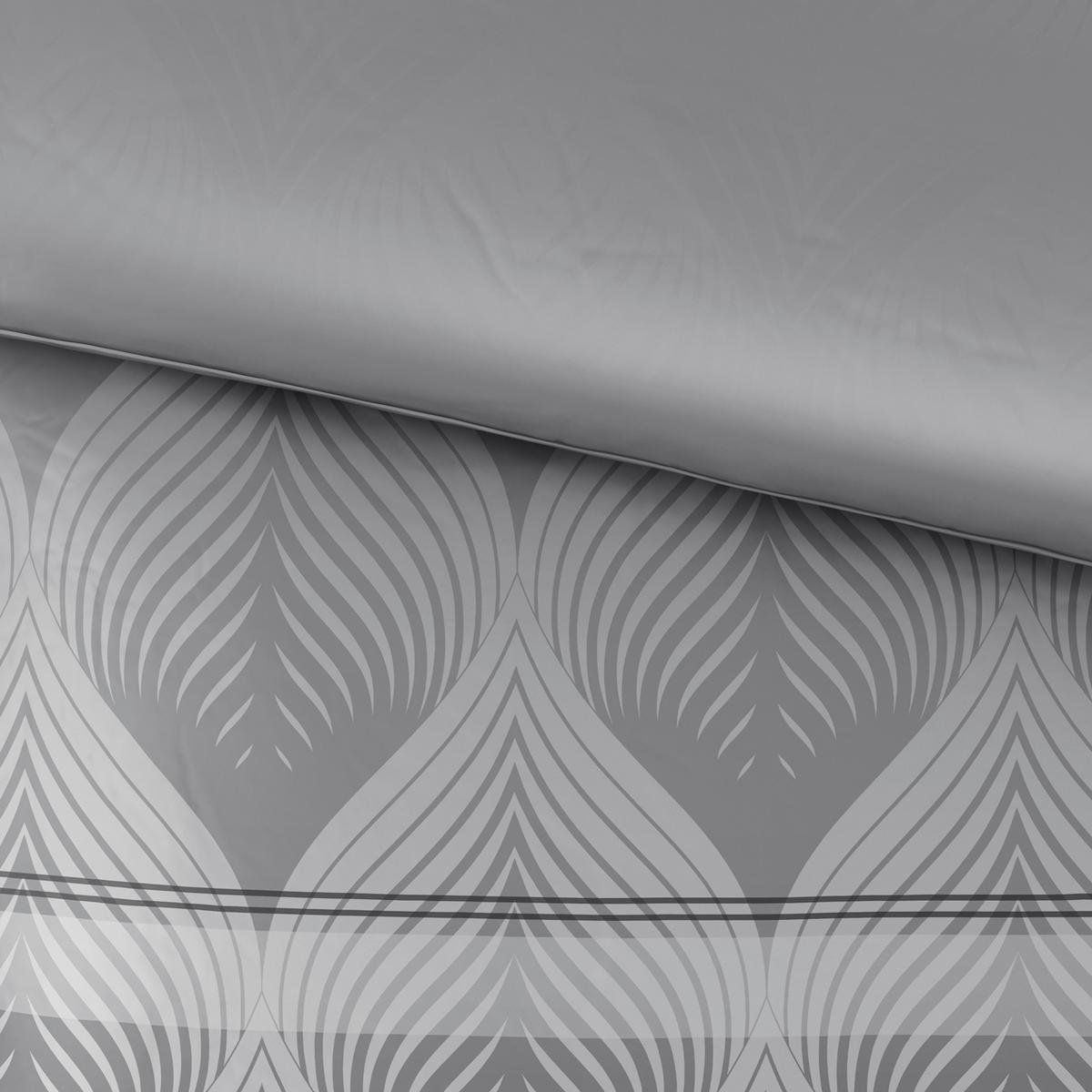 Ágyneműhuzat-garnitúra Domps - szürke, Modern, textil (140/200cm) - Modern Living