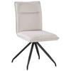 Stuhl Nova Beige - Beige/Schwarz, MODERN, Textil/Metall (47/88/63cm) - Premium Living