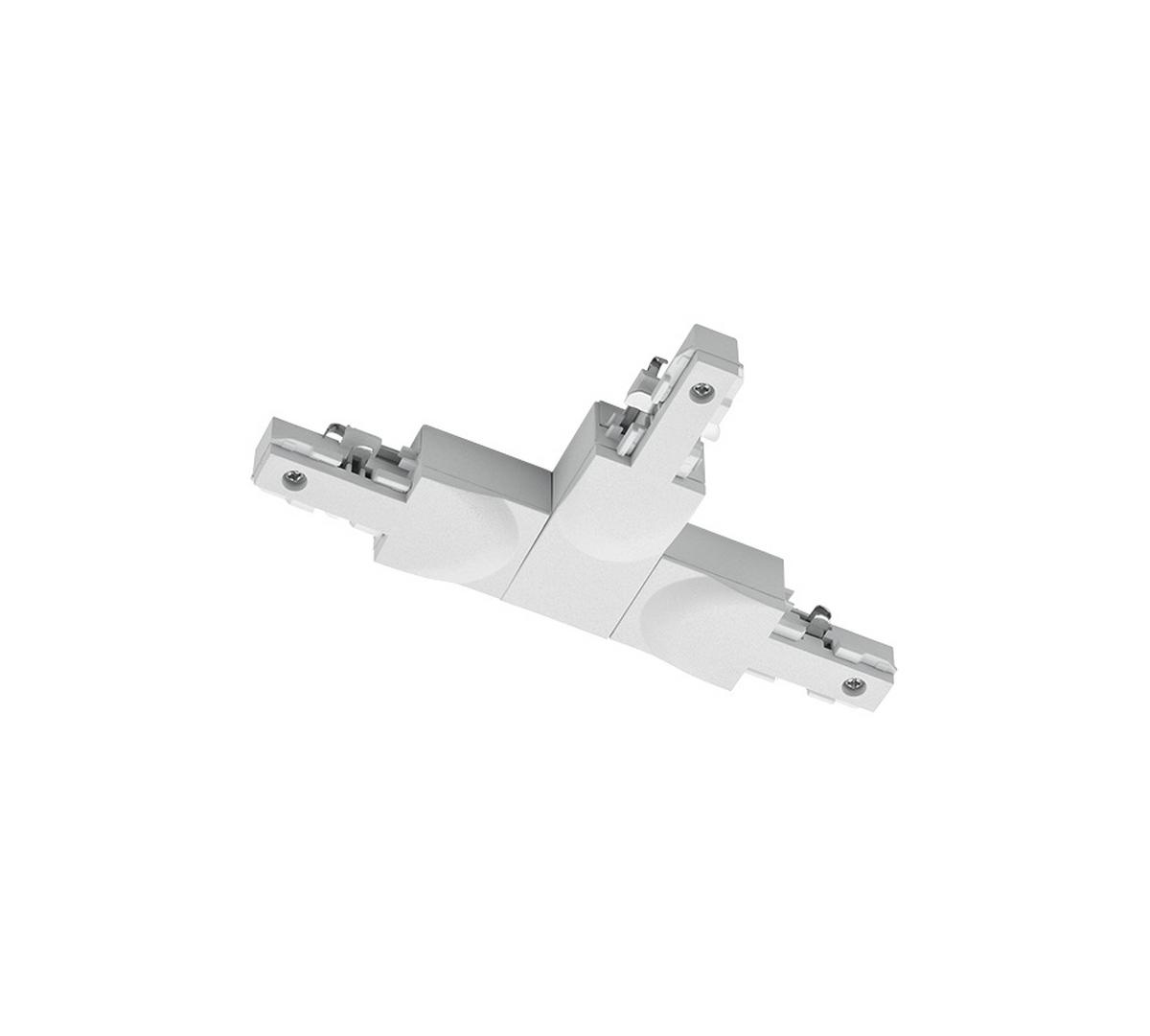Schienensystem-Verbinder Duoline Weiß - Weiß, Basics, Kunststoff (17/2/9cm) - Trio Leuchten