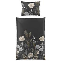 Posteljnina Nala Xxl, Antracit, 2x60/80, 200/200 - antracit, Romantika, tekstil (200/200cm) - Mömax