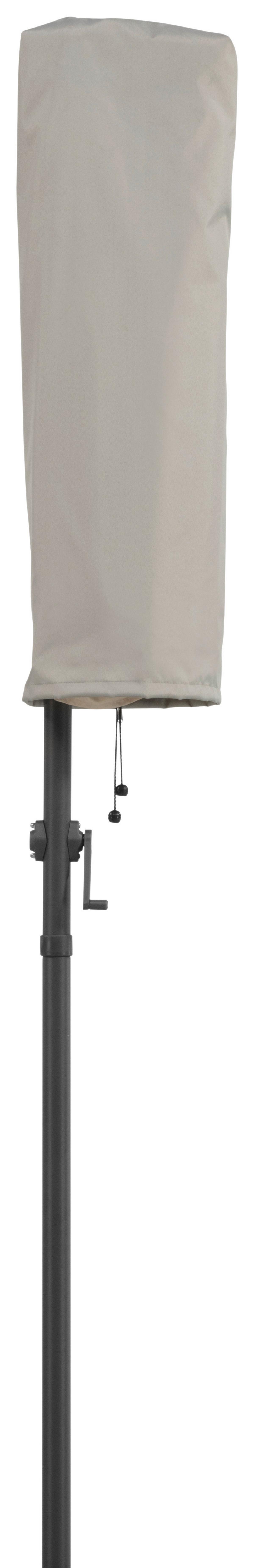 Ampelschirm Salerno Mezza ca.150x228x150cm Grün - Anthrazit/Grün, Basics, Textil/Metall (150/228/150cm) - Schneider