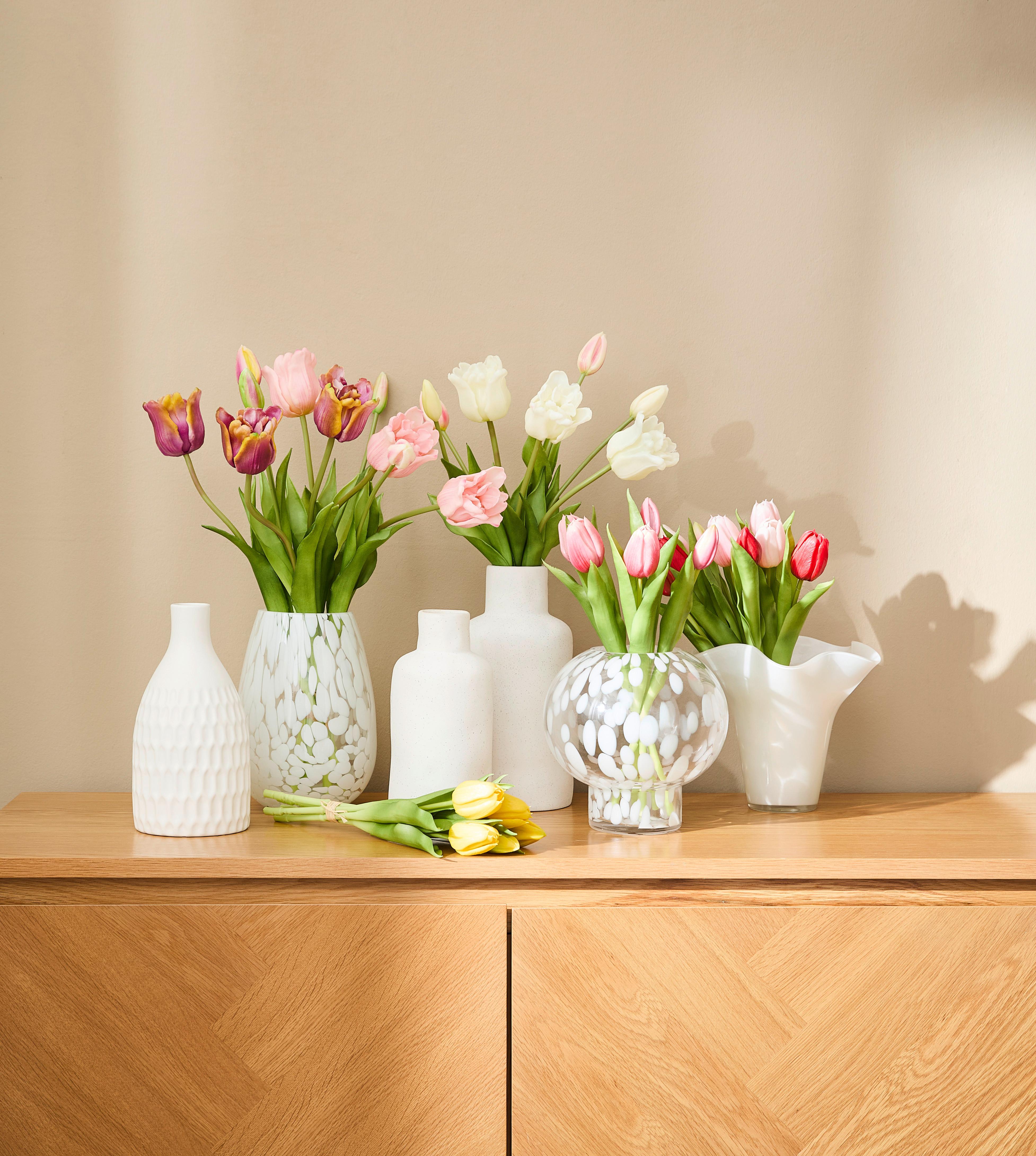 WAZON VYHS2019 - biały, Lifestyle, szkło (20/18cm) - Ambia Home