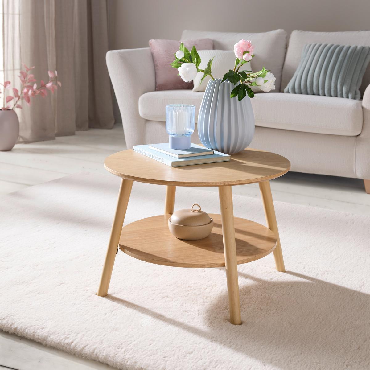 Couchtisch Freddy Naturfarben - Naturfarben, MODERN, Holz/Holzwerkstoff (60/43cm) - Mömax