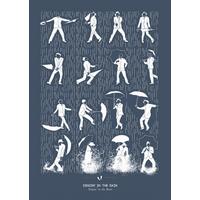 Postkarte Junique in Bunt - Multicolor, Basics, Papier (10,5/14,8cm) - Juniqe