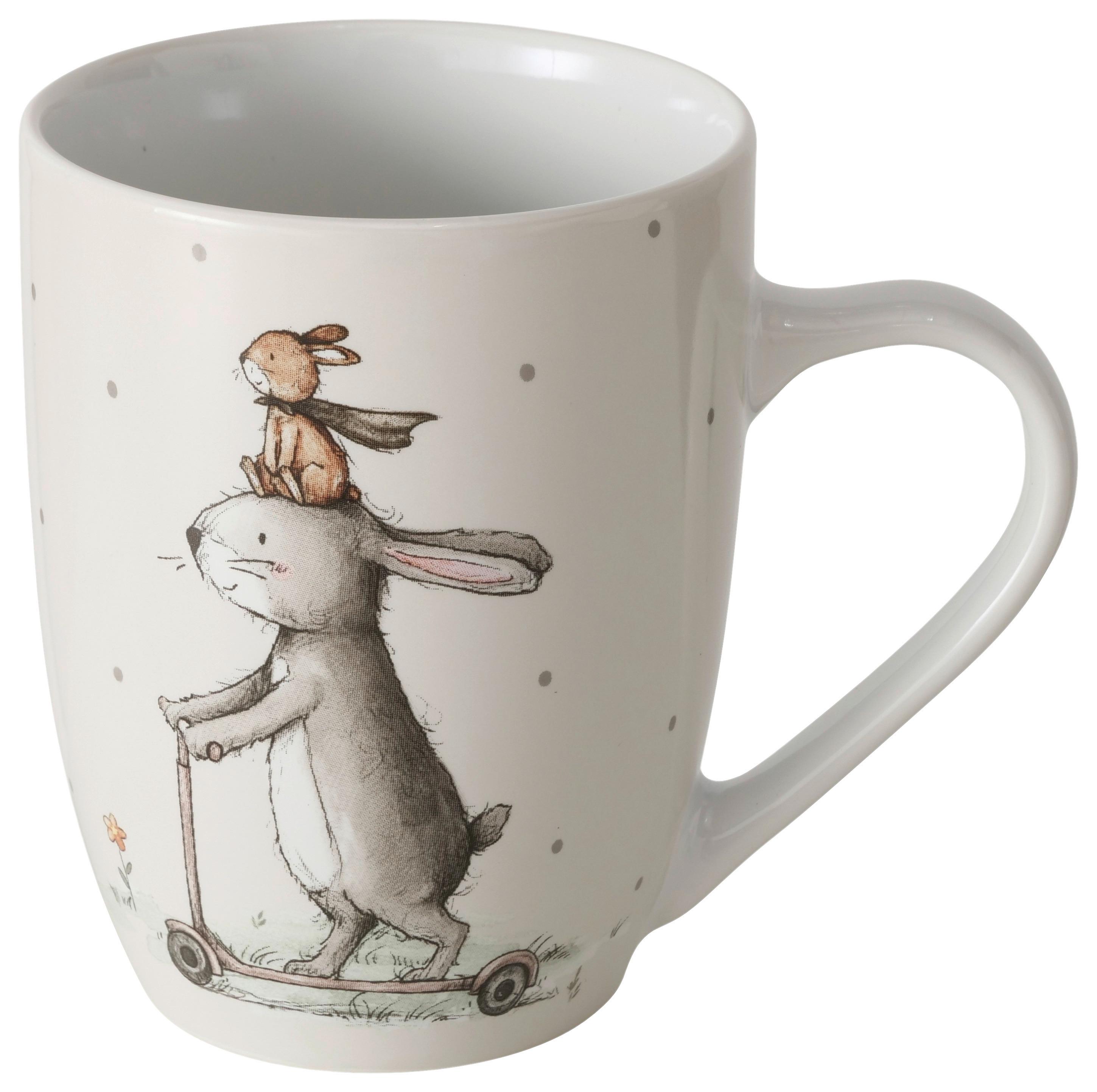 Tasse Bunny I Multicolor - Multicolor, Konventionell, Keramik (12/8/10cm) - Mömax