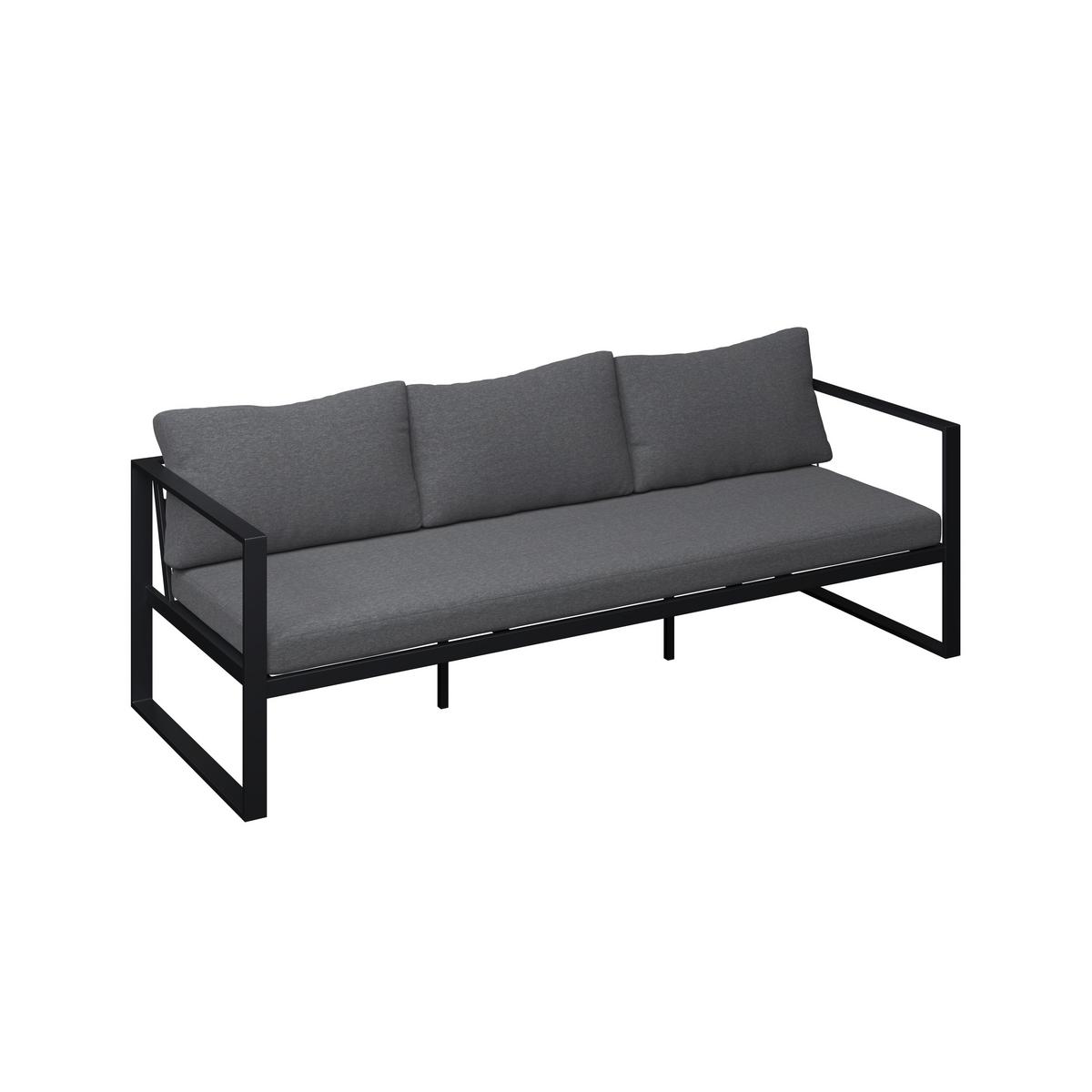 Set grădină Aurelia - antracit, Modern, sticlă/metal - Mömax