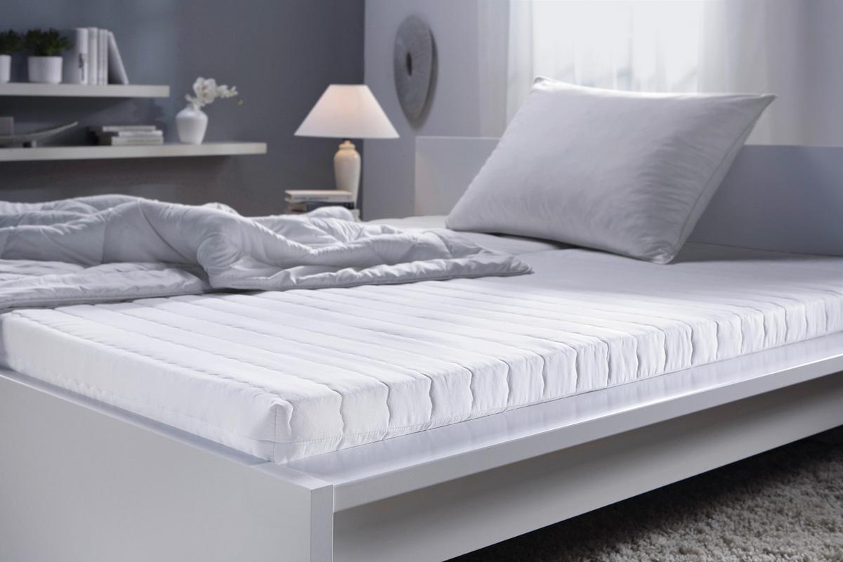 Matratze Living Soft H2 ca. 100x200cm - Weiß, Textil (100/200cm) - Based
