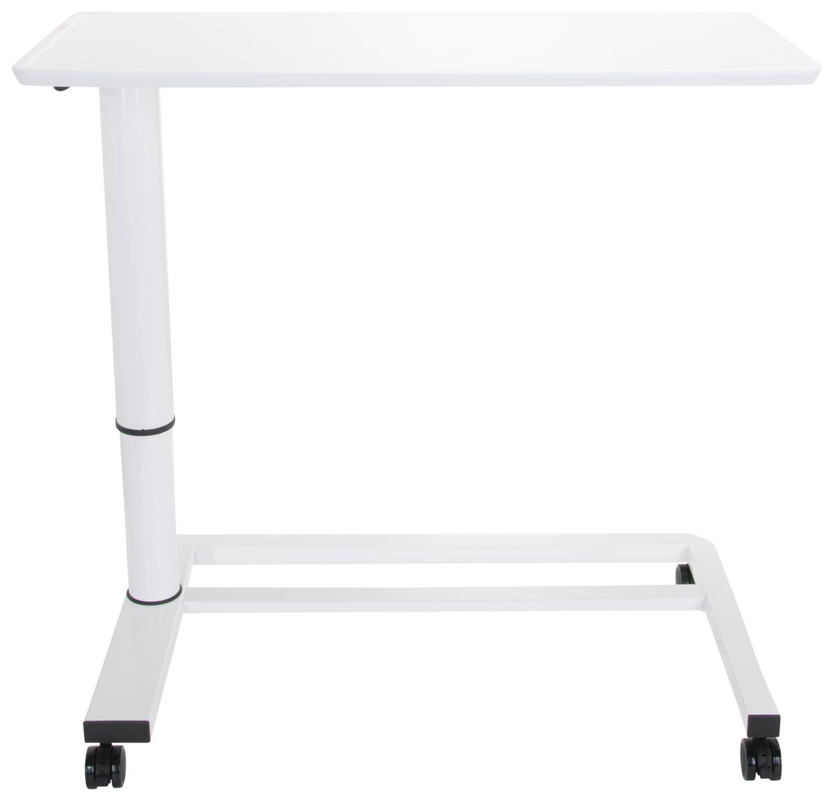 Dvižna Miza Stand Ii, Bela - bela, Basics, kovina/umetna masa (90/42/67cm) - MID.YOU