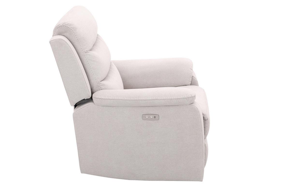 Relaks Fotelja Manchester - bež/crna, Konvencionalno, tekstil/plastika (82/103/96cm) - Ondega