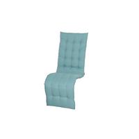 Siena Garden Liegenauflage Türkis - Türkis, KONVENTIONELL, Textil (48/6/160cm) - Siena Garden