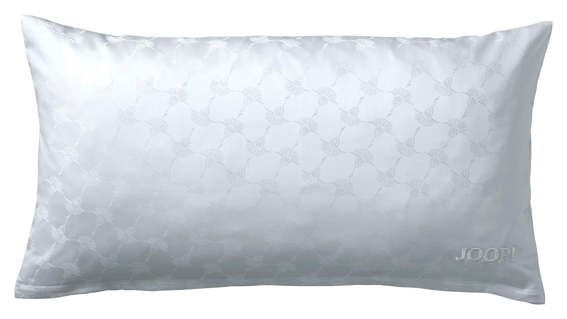 POSZEWKA NA PODUSZKĘ JOOP! CORNFLOWER - kolor srebrny, Basics, tkanina (80/40cm) - Joop!