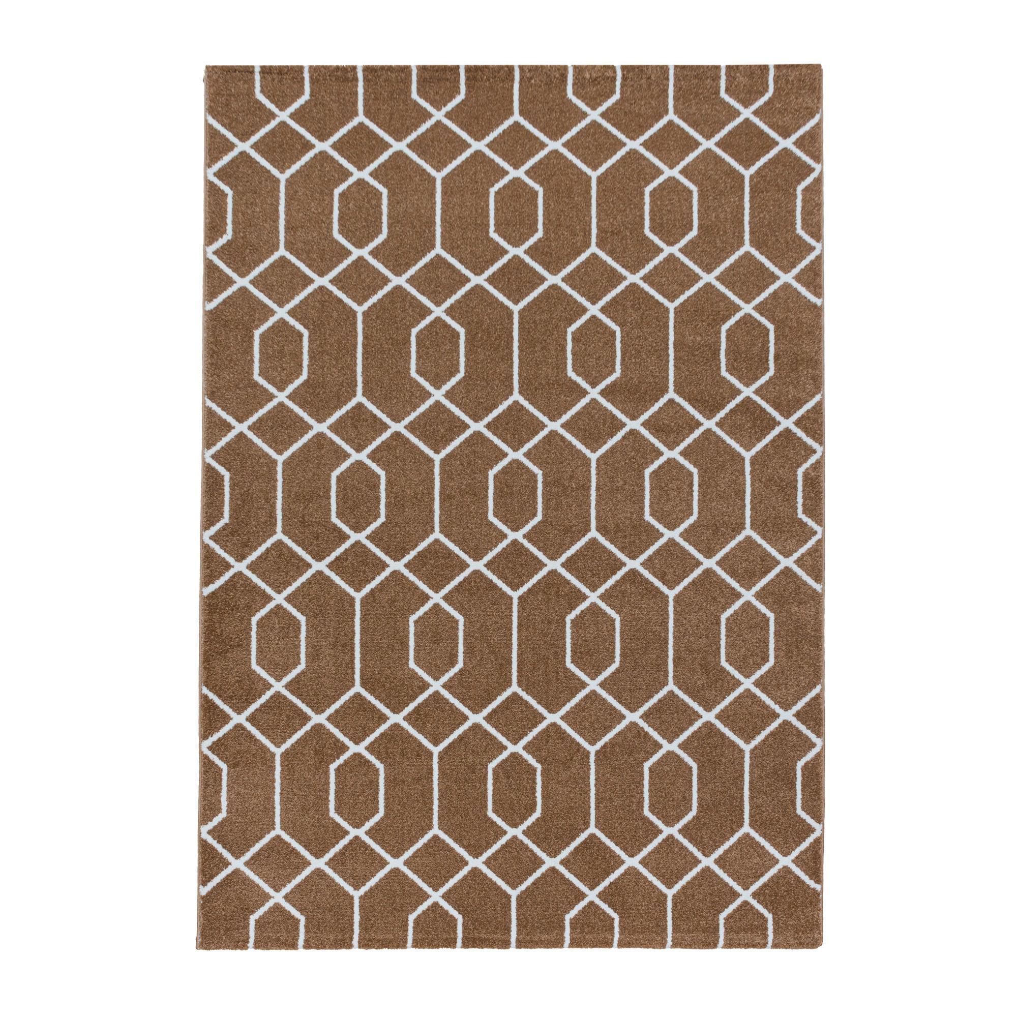 Webteppich Efor Kupferfarben ca. 80x250cm - Kupferfarben, Basics, Textil (80/250cm)