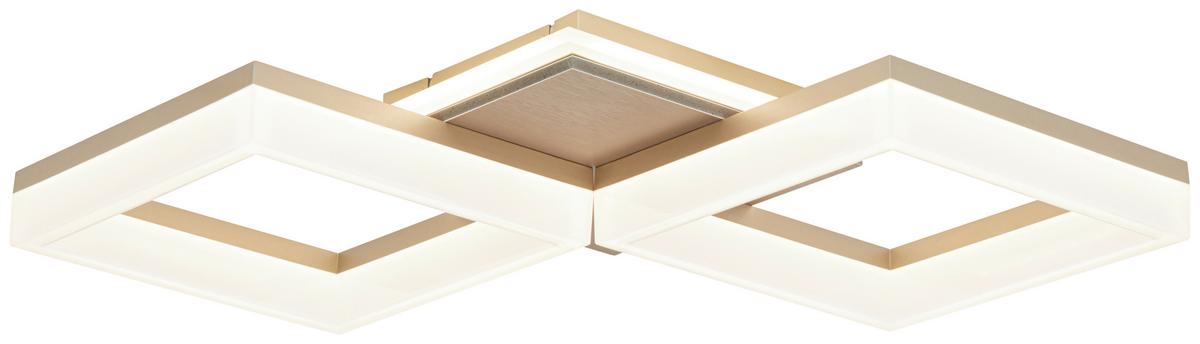 Plafonieră cu LED Kool - șampanie, Modern, plastic/metal (62/31/9cm) - Mömax