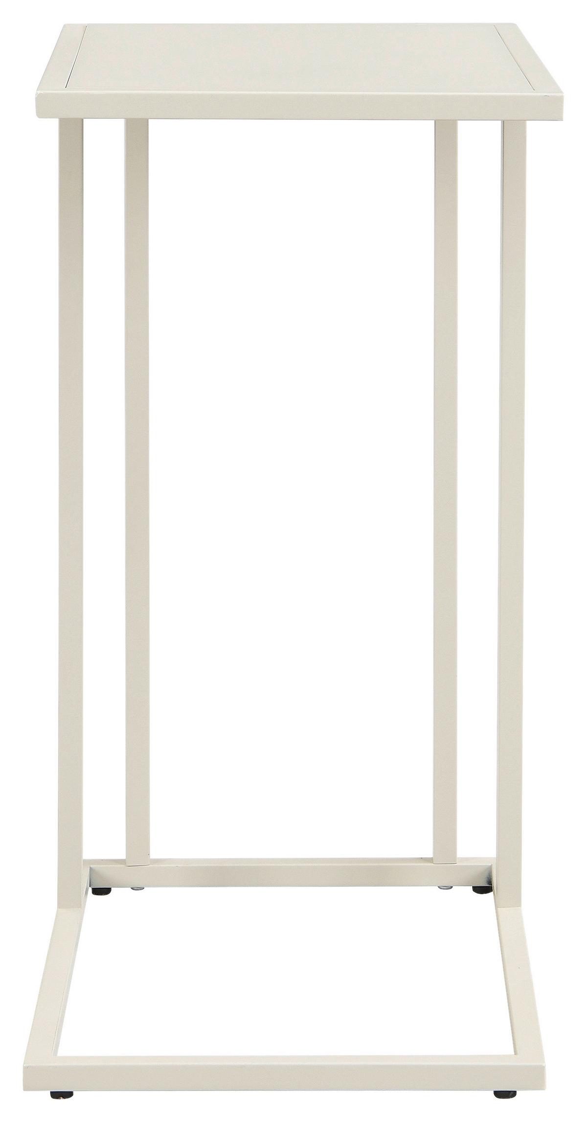 STOLIK BOCZNY ALFIE - kaszmir, Design, materiał drewnopochodny/metal (30/40/60cm) - home24