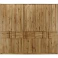 Drehtürenschrank in Wildeiche - Eichefarben, KONVENTIONELL, Holz/Holzwerkstoff (256/223/63cm) - Premium Living Drehtürenschrank in Wildeiche - Eichefarben, KONVENTIONELL, Holz/Holzwerkstoff (256/223/63cm) - Premium Living