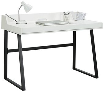Schreibtisch in Weiß/Schwarz online kaufen mömax