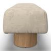 SITTBÄNK ALINA - cremefärgad/naturfärgad, Modern, trämaterial/trä (140/45/45cm) - Bessagi Home