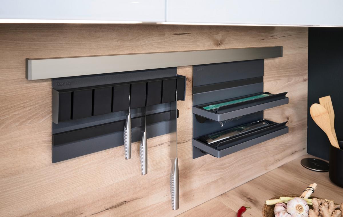 Bucatarie CLEAN - alb, Modern, material pe bază de lemn (280/175cm) - Express-Kuechen