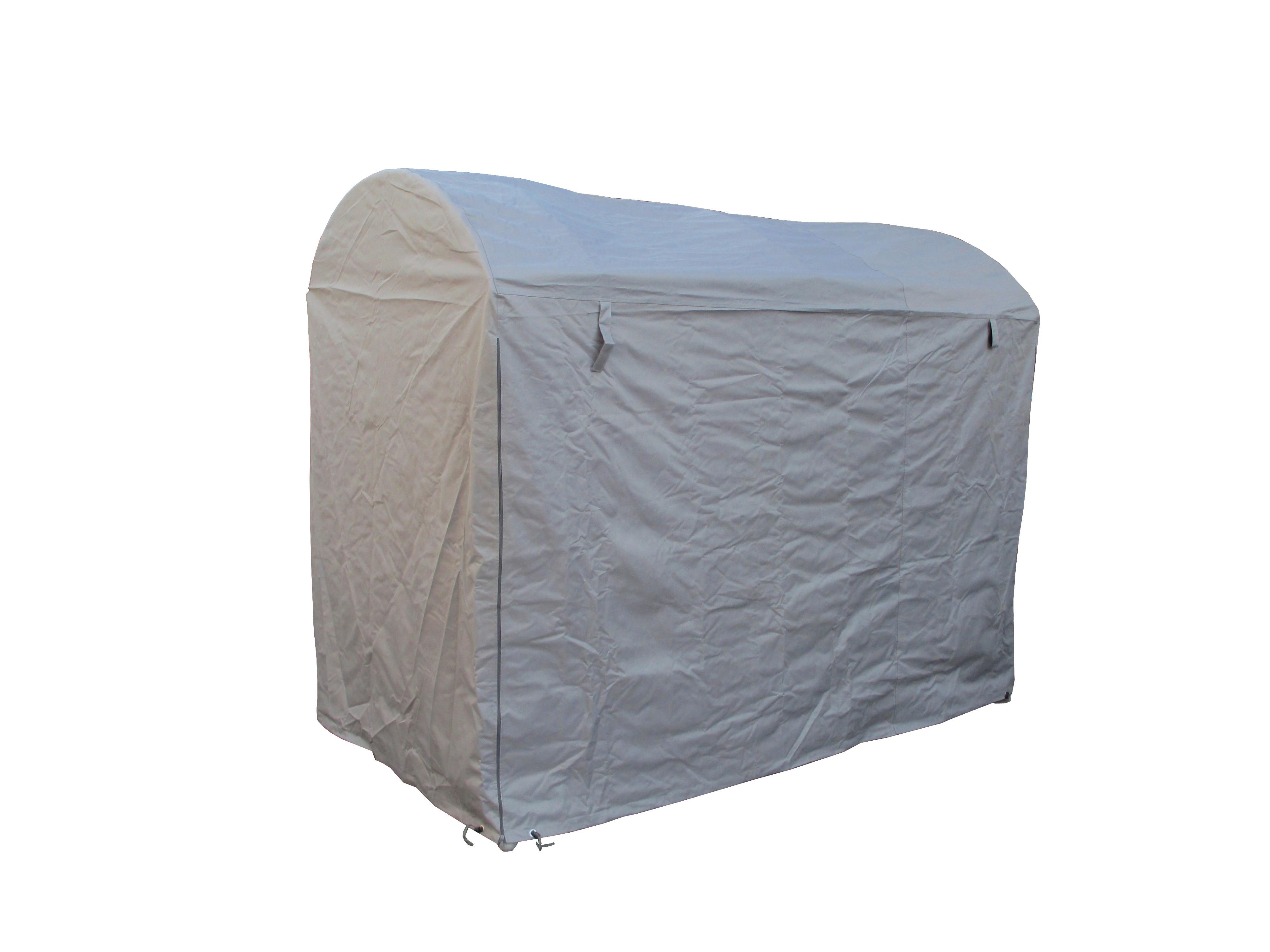Zaščitna Prevleka Air, 220x180x140cm, Antracit - antracit, Basics, tekstil (220/180/140cm)