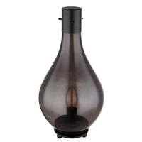 Namizna Svetilka 15574t Oskus - črna, Basics, kovina/steklo (18/35cm) - Globo