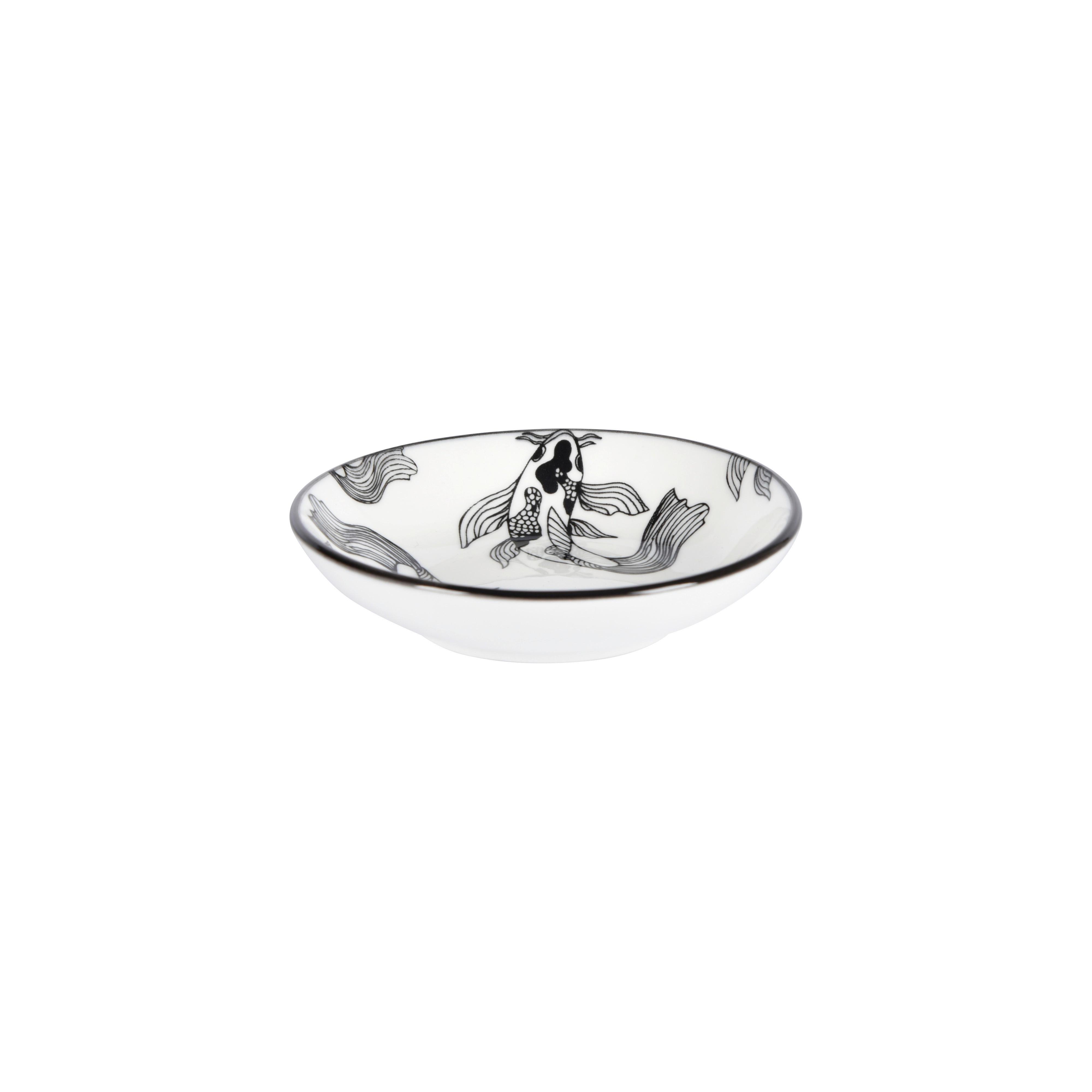 Skodelica Za Omako Shiva - črna/bela, Trendi, keramika (10.1/2,4cm) - Mömax
