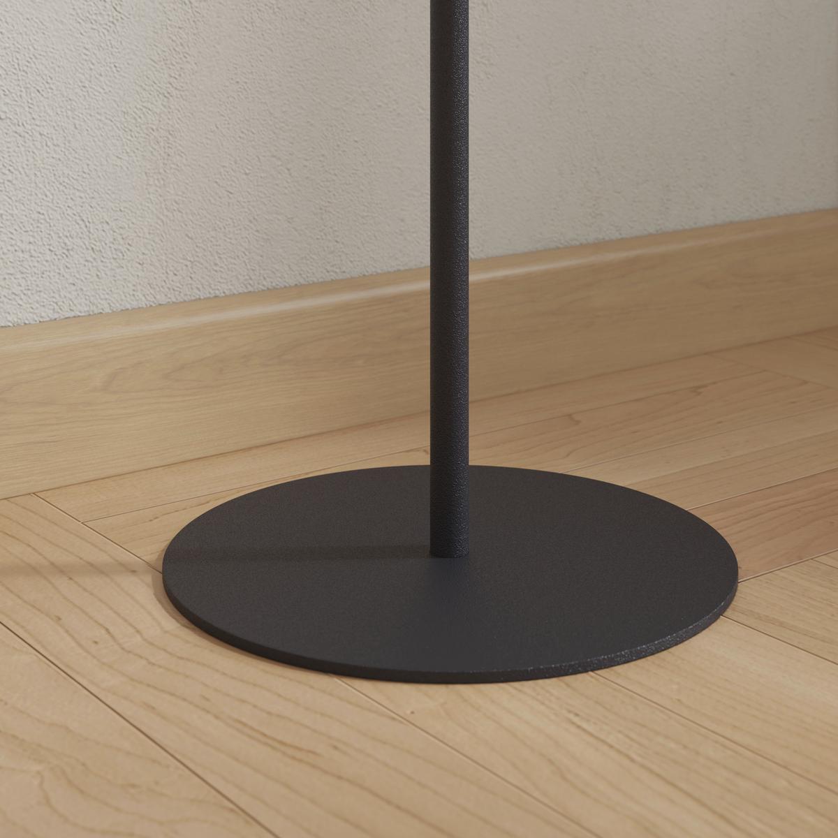 AKUMULATOROWA LAMPA STOJĄCA FORT LAUDERDALE *SBN* - czarny, Konventionell, tworzywo sztuczne/metal (22/130cm) - Novel