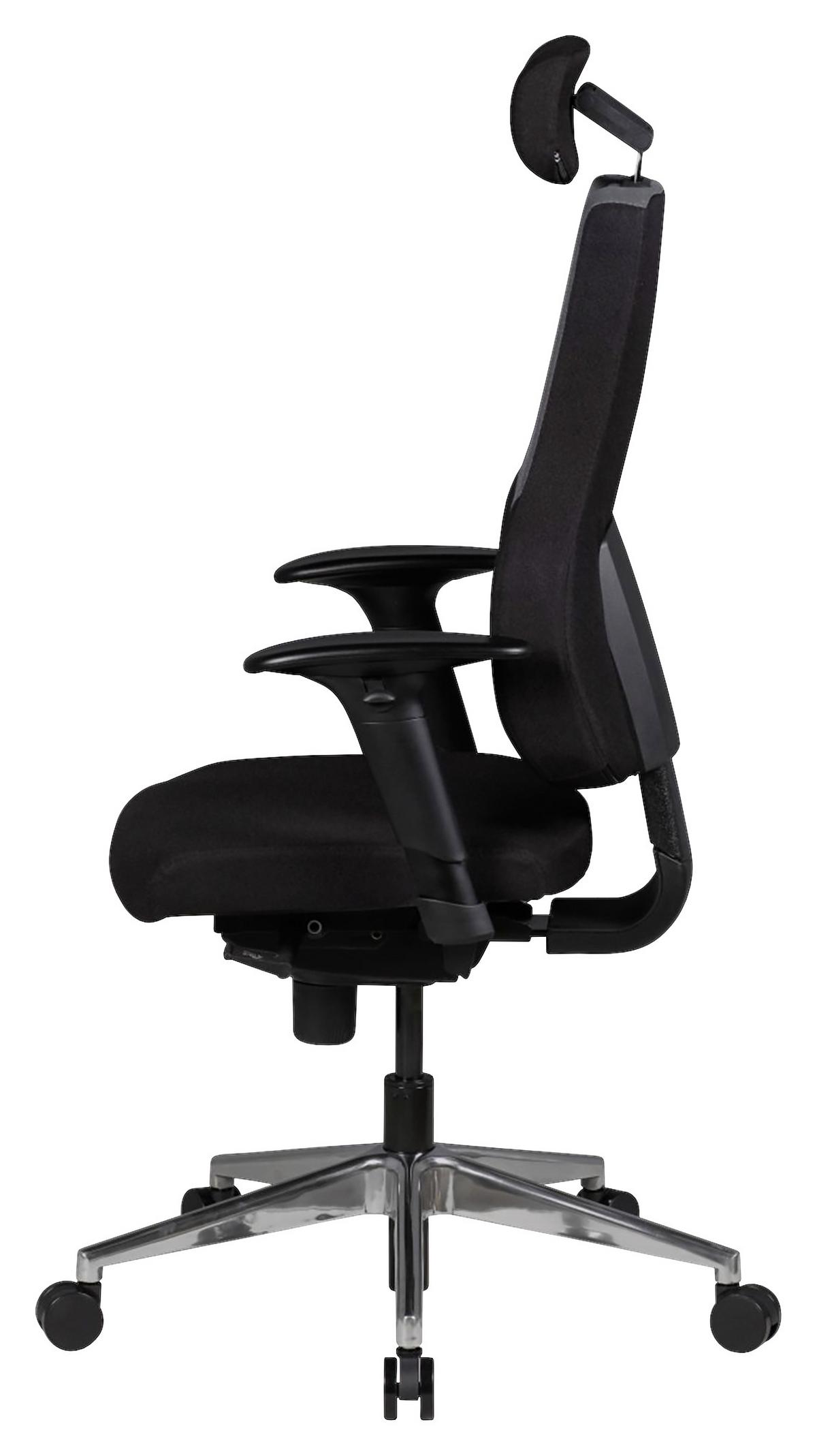 Vrtljivi Stol Quentin - siva/barve aluminija, Moderno, kovina/umetna masa (63/149/63cm) - MID.YOU