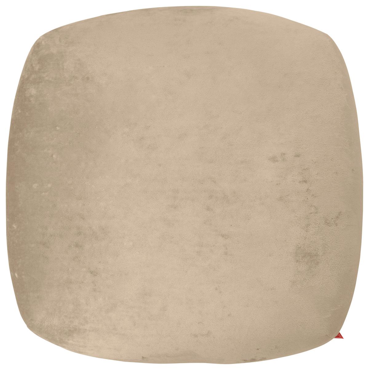 Tabure Cloe - bež/zlatne boje, Konvencionalno, tekstil (54/48/54cm) - Modern Living