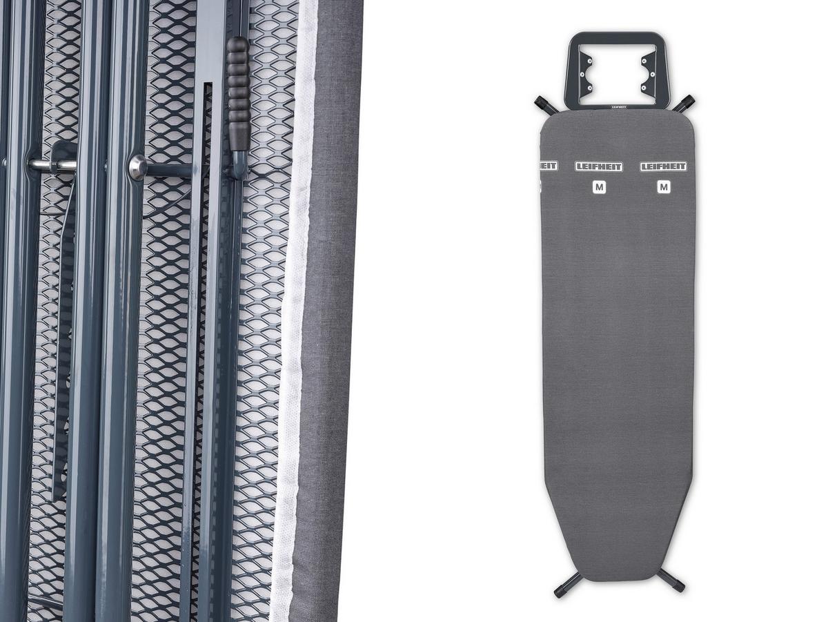 DESKA DO PRASOWANIA 72486 - czarny, Basics, tkanina (120/38/88cm) - Leifheit