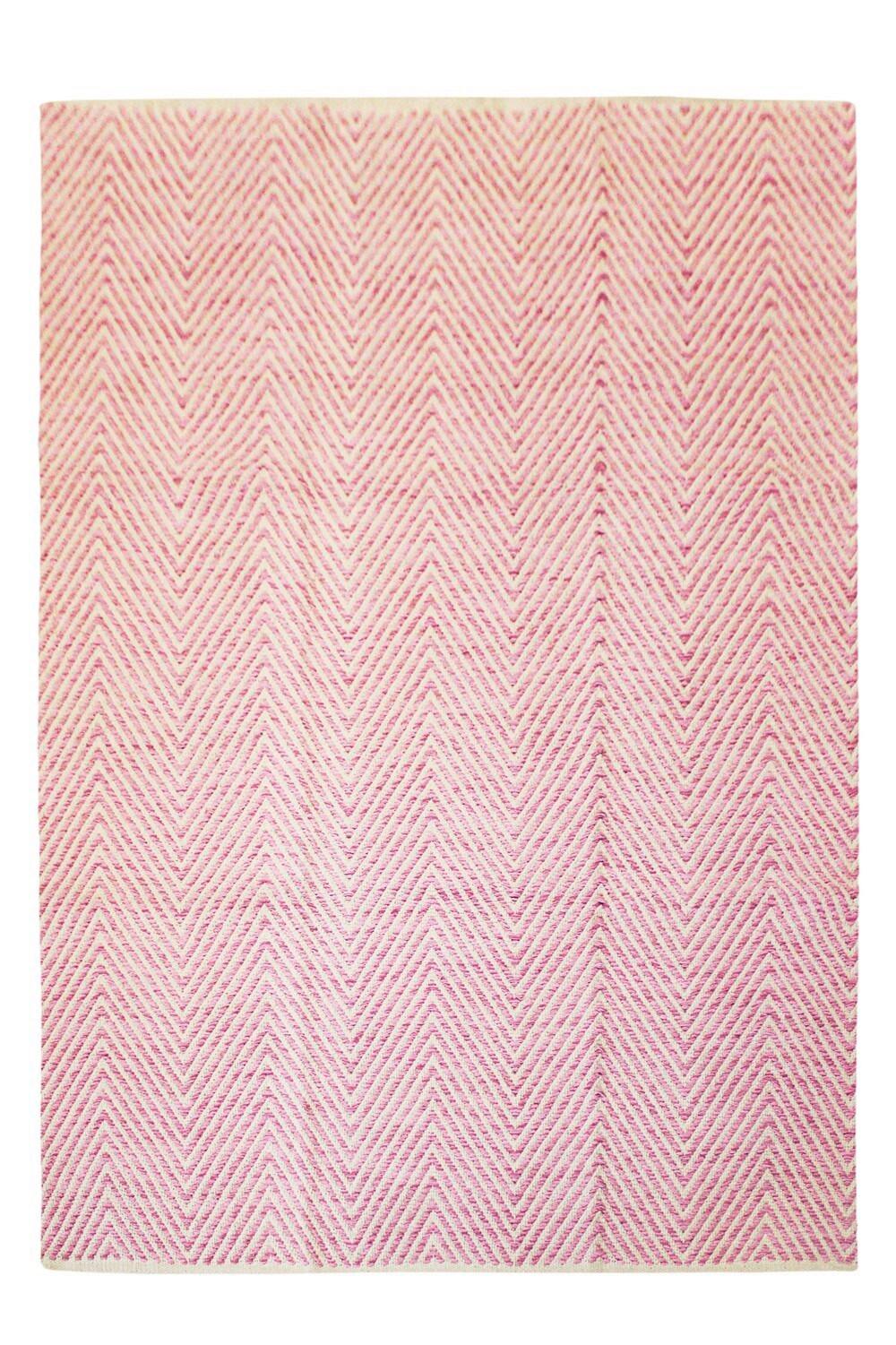 FLACHWEBETEPPICH APERITIF 510 - Pink, Konventionell, Textil (120/170cm) - Kayoom
