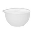 Keverőtál Tetővel Kaija - áttetsző/fehér, műanyag (2l) - MÖMAX modern living