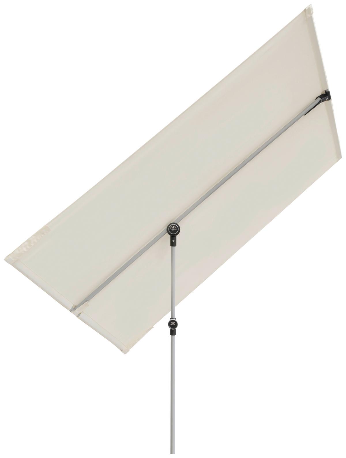Sonnenschirm Active Balkonblende Naturfarben - Alufarben/Naturfarben, Design, Textil/Metall (180/130cm) - Doppler