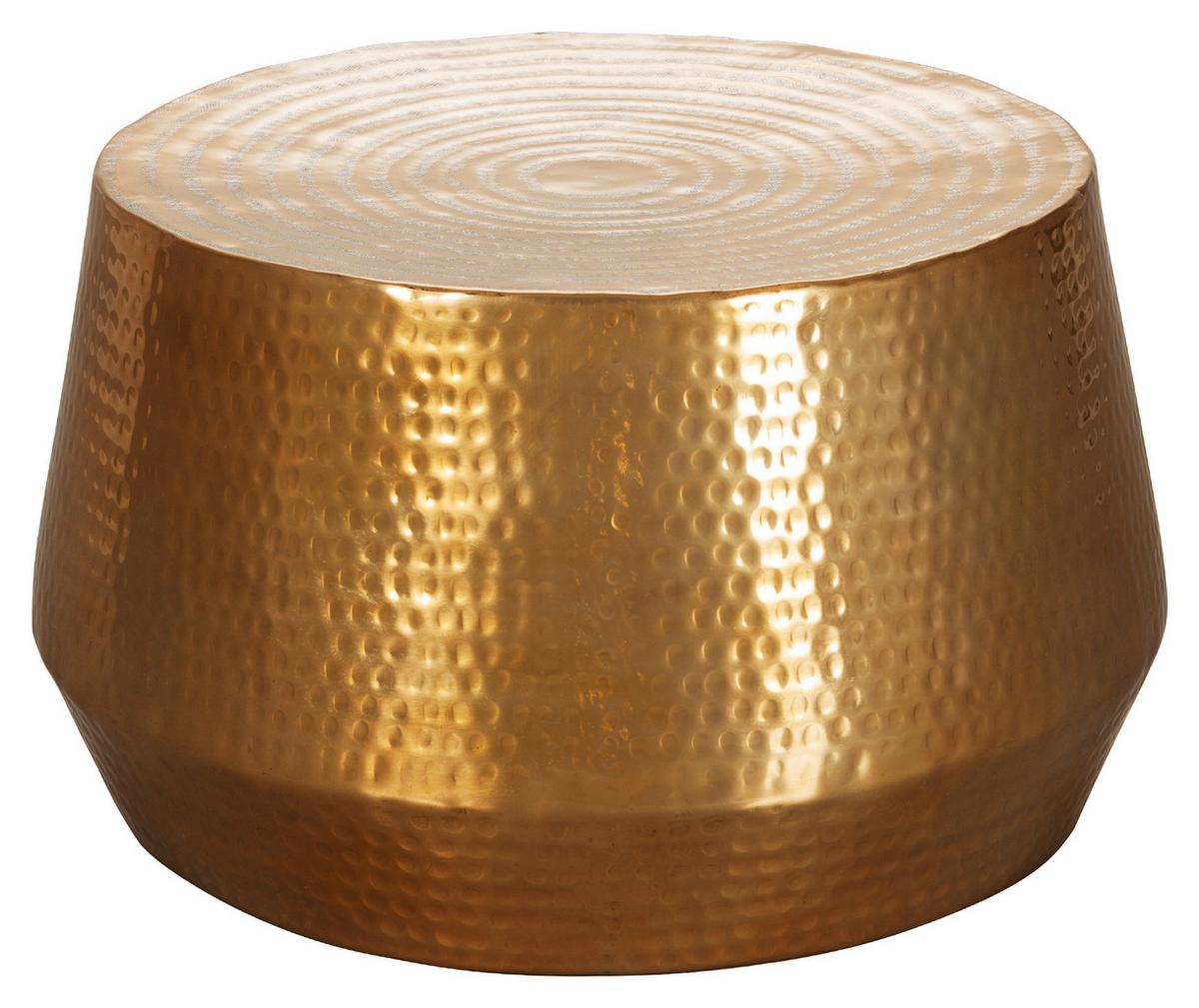 Mizica Mahesh - zlate barve, Trendi, kovina (60/60/36cm) - MID.YOU