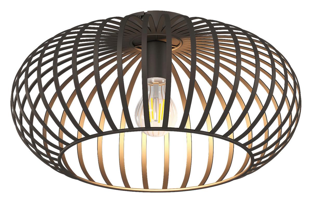 Stropna Svetilka Max - opečnato rjava, Konvencionalno, kovina (40cm) - Globo