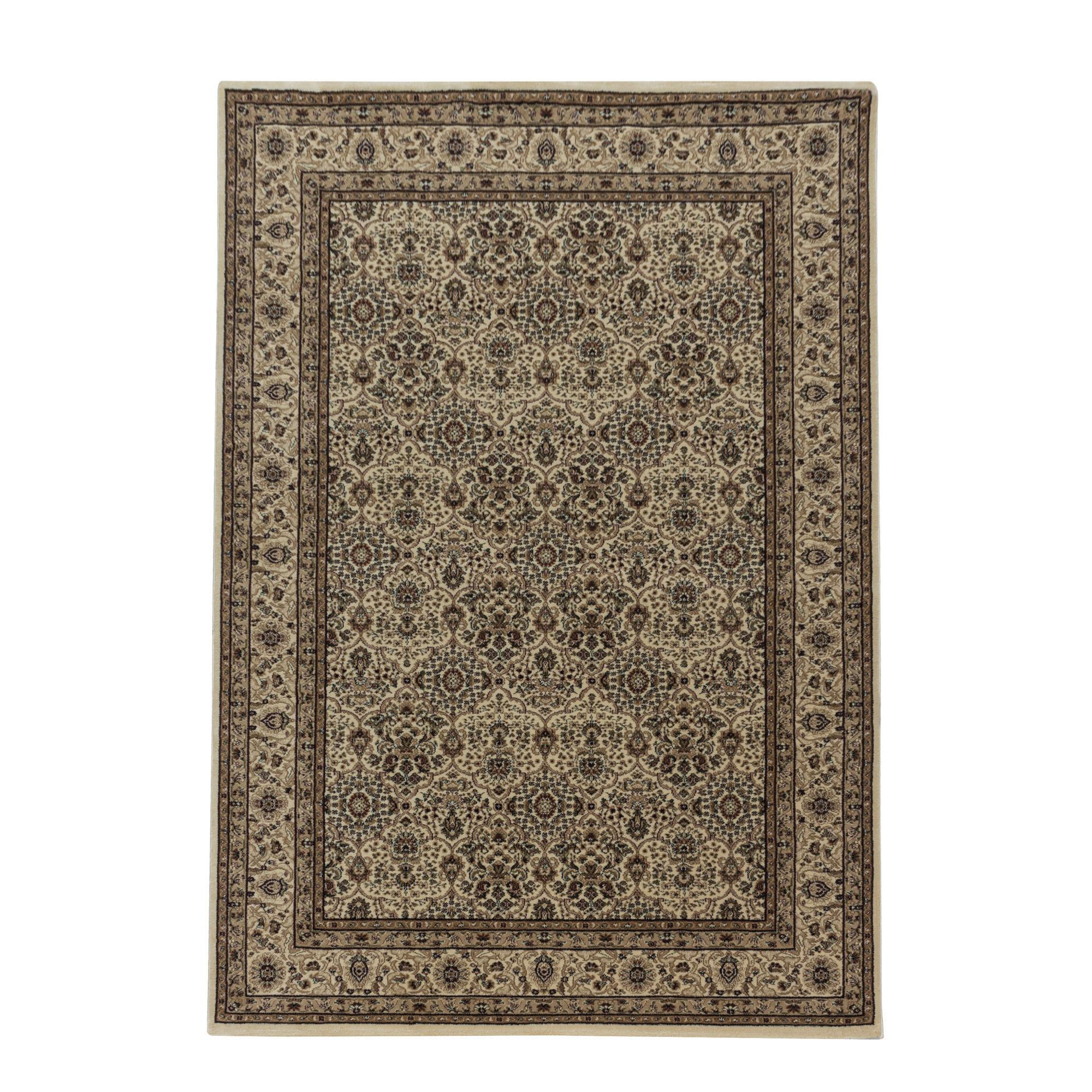 Webteppich Kashmir Beige ca. 300x400cm - Beige, LIFESTYLE, Textil (300/400cm)