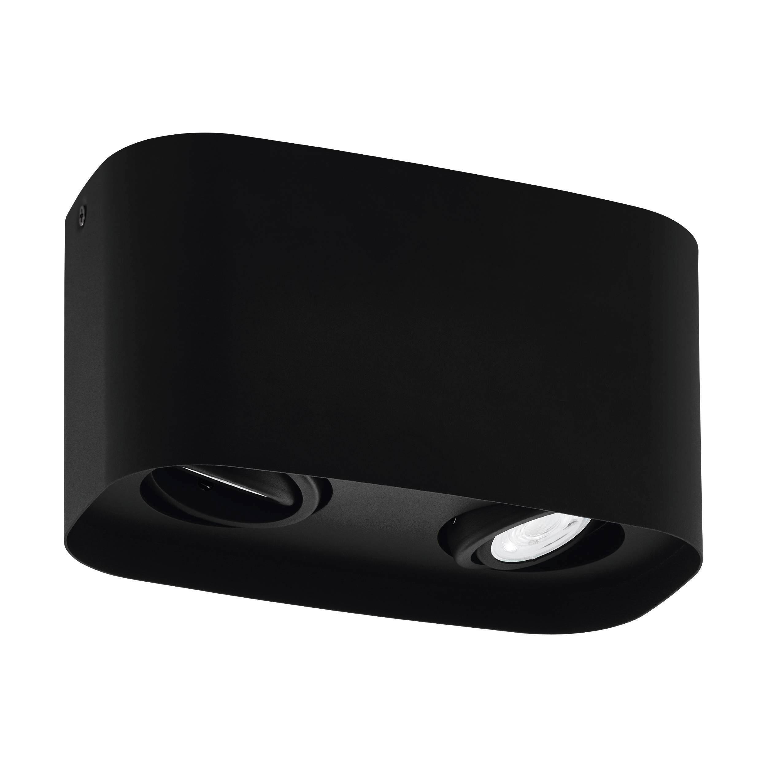 Deckenleuchte 99674* Caminales-Z - Schwarz, Design, Metall (24/12,5/12cm) - Eglo