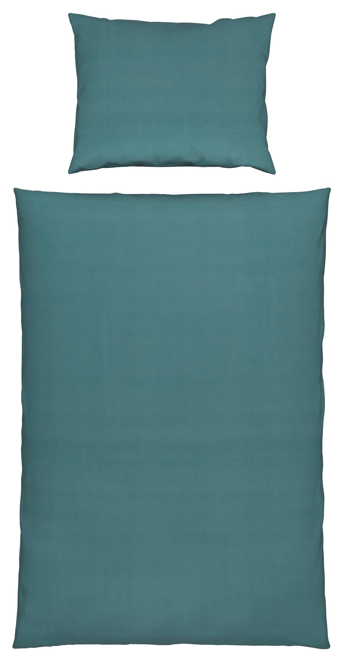 Ágyneműhuzat-garnitúra Waffel - kék, Modern, textil (140/200cm) - Modern Living