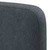 BOXSÄNG MARCO - Graublau/svart, Modern, trä/textil (180/200cm) - Bessagi Home