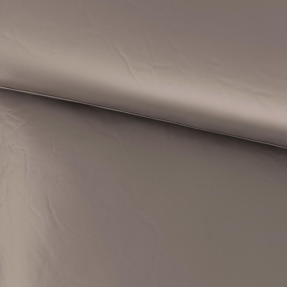 Bettwäsche Bio-Sophia Uni Taupe ca. 135x200cm - Taupe, Natur, Textil (135/200cm) - ecoTree