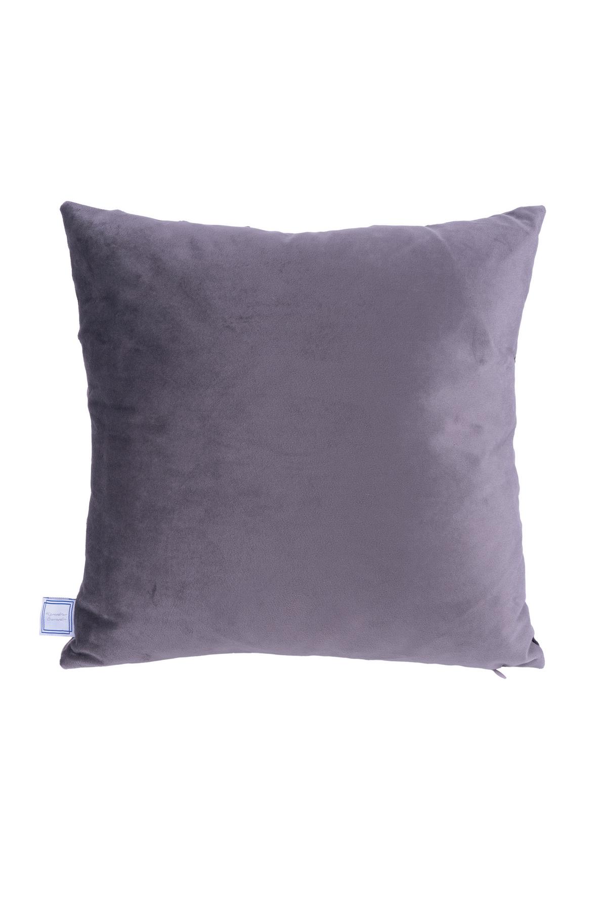 ZIERKISSENSET PAULINA 125 2ER-SET - Graphitfarben, Konventionell (30x45/50x45cm)