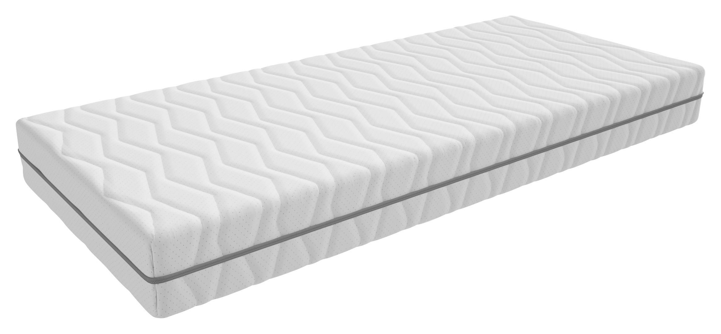 Vzmetnica Living Elise Plus, V Roli, 90x200 Cm - zelena/bela, Moderno, tekstil (90/200cm) - Nadana