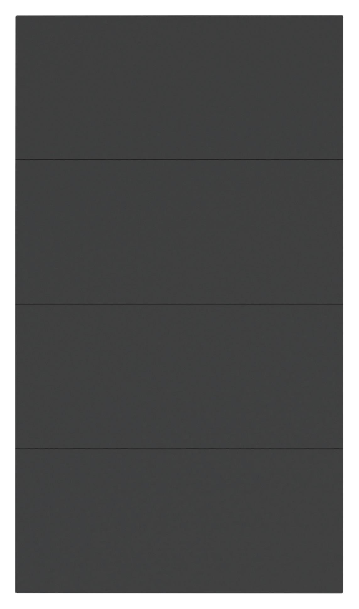 Frontpaneel Unit in Anthrazit - Anthrazit, MODERN, Holzwerkstoff - Based