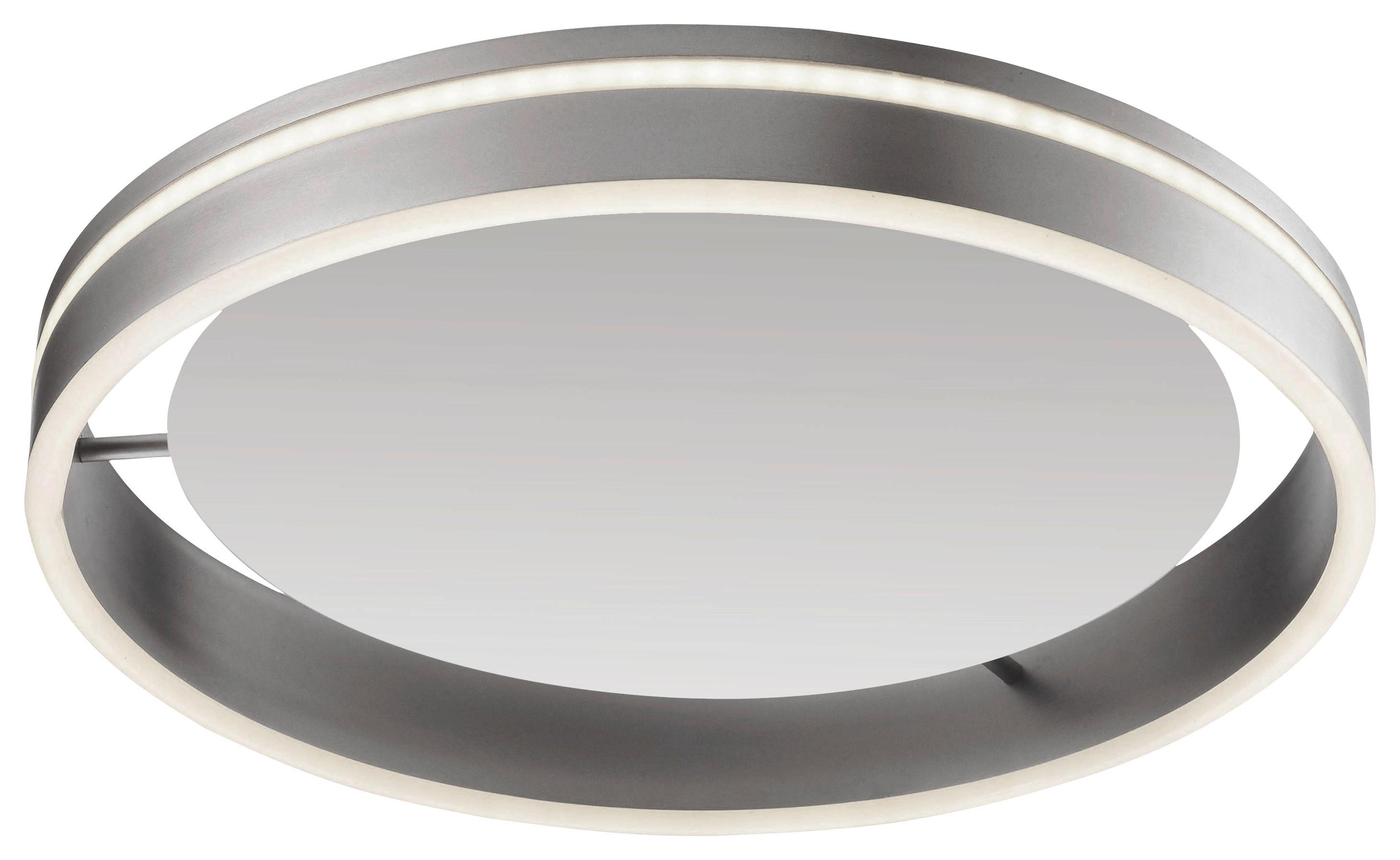 LAMPA SUFITOWA LED 8414-55 Q-VITO *SH* - kolor srebrny, Design, tworzywo sztuczne/metal (40/40/8cm) - Paul Neuhaus