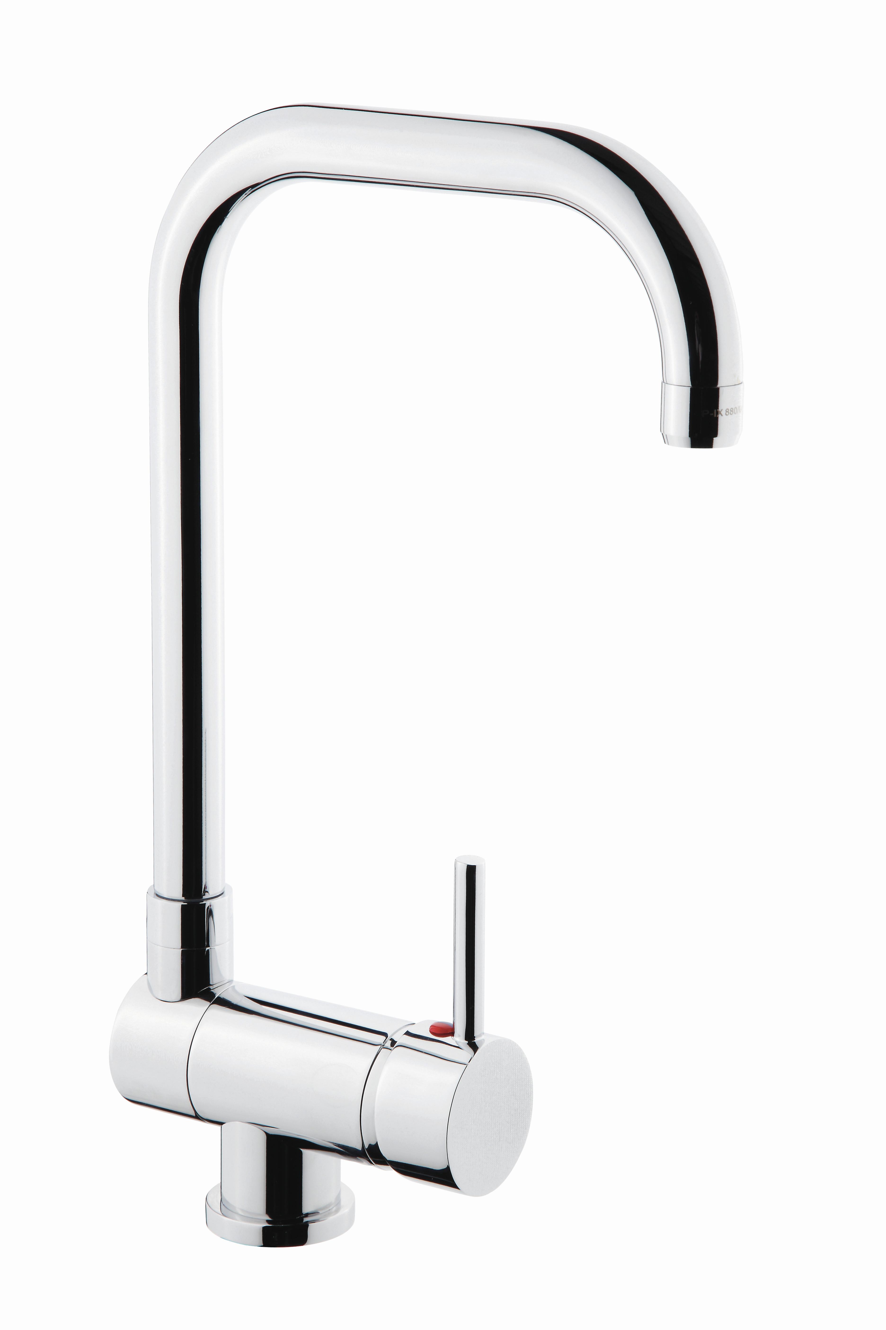 Baterie de bucătărie WINDOW - culoare crom, plastic/metal (5,0/35,5/22,5cm)